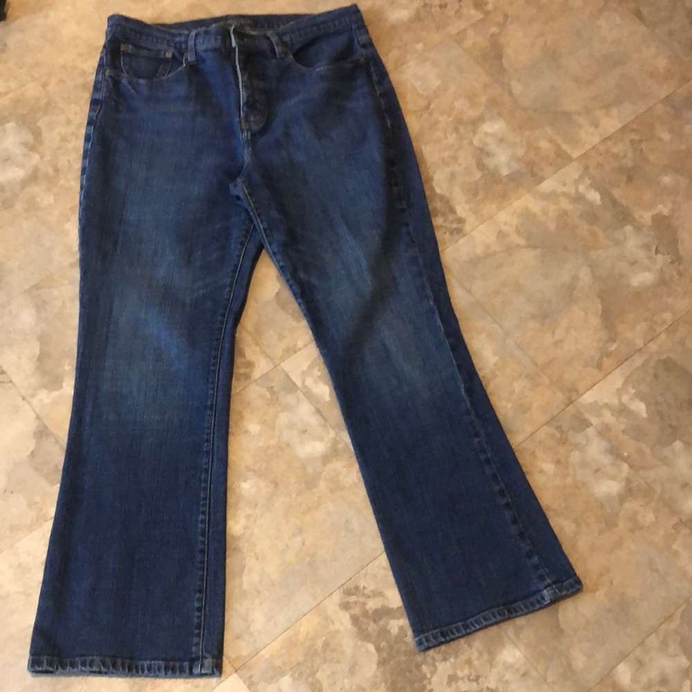 Lauren Ralph Lauren LRL, women’s jeans size 12 boot cut high waist